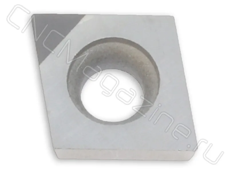 CCGW060202-1N MND10 пластина для точения с одной напайкой из PCD CNCM, арт. 27712