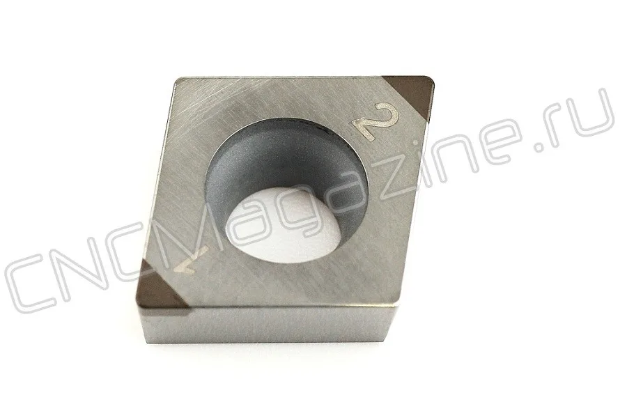 CCGW09T304-2 IBH025P пластина для точения с двумя напайками PCBN Intool, арт. 12136