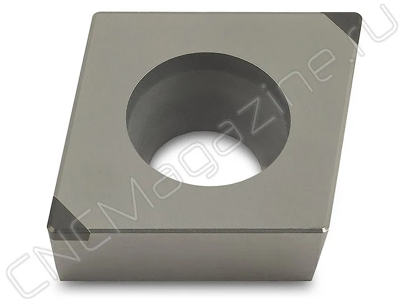 CCGW120404M-2 IBK015P пластина для точения с двумя напайками PCBN Intool, арт. 17781