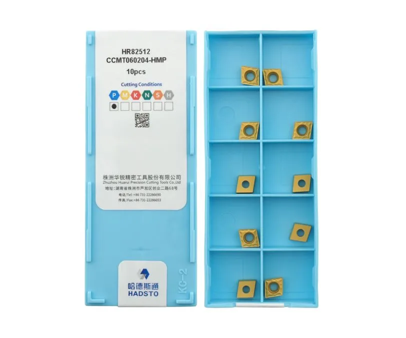 Пластина токарная для точения HADSTO CCMT060204-HMP-HR82512, арт. 00057425: фото 3