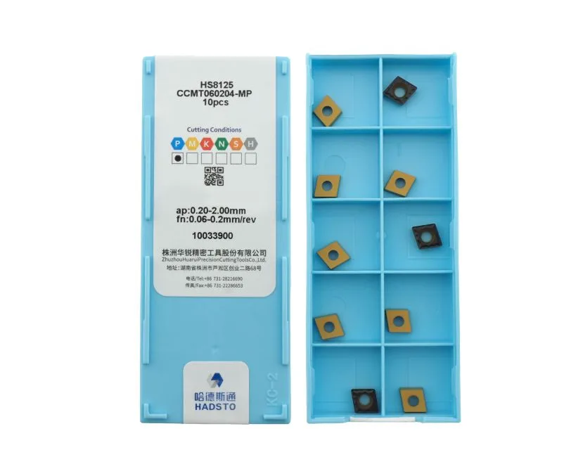 Пластина токарная для точения HADSTO CCMT060204-MP-HS8125, арт. 00075247: фото 3