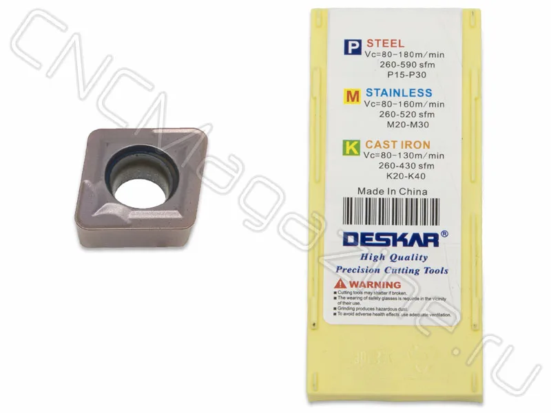 CCMT060208 LF6018 пластина для точения DESKAR, арт. 25778