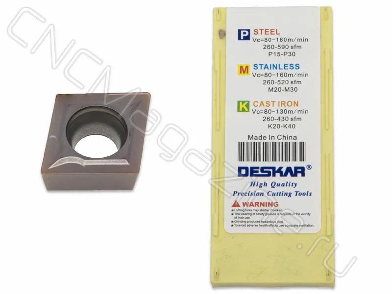 CCMT09T304 LF6018 пластина для точения DESKAR, арт. 25779