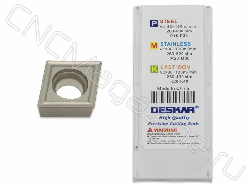 CCMT09T304-TC LF90 пластина для точения DESKAR, арт. 25795