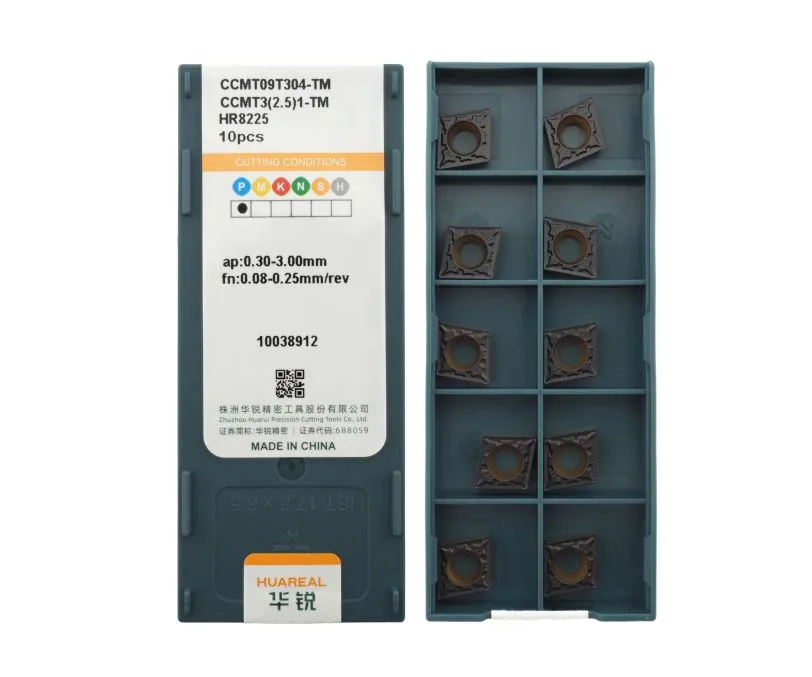 Пластина токарная для точения HUAREAL CCMT09T304-TM-HR8225, арт. 00081162: фото 2
