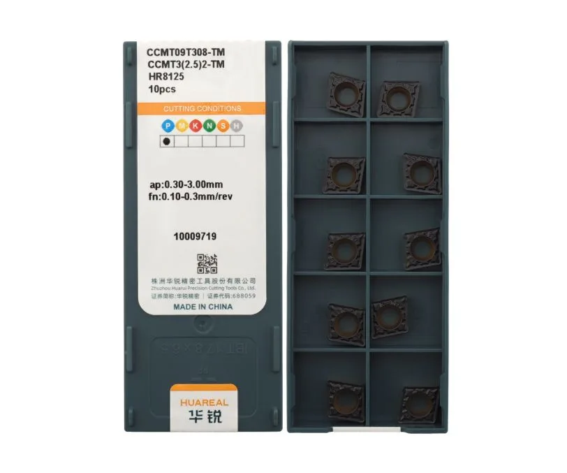 Пластина токарная для точения HUAREAL CCMT09T308-TM-HR8125, арт. 00071222: фото 2