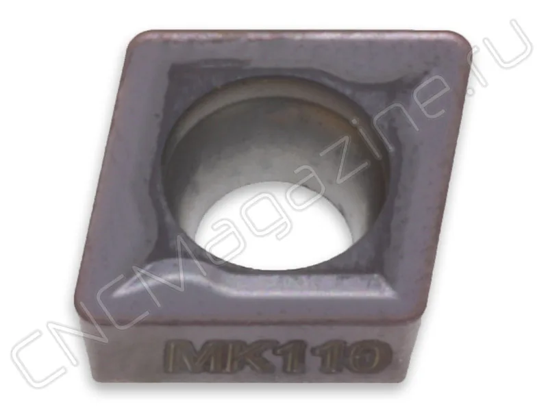 CCMT09T308-XM MK110 пластина для точения Microbor, арт. 18235