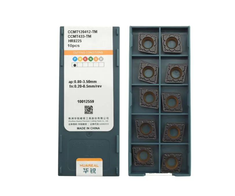 Пластина токарная для точения HUAREAL CCMT120412-TM-HR8225, арт. 00075261: фото 2