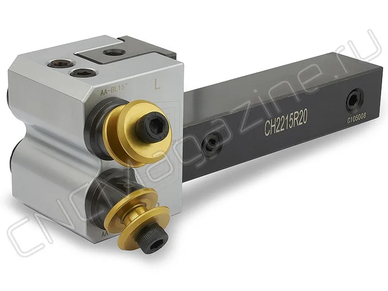 Державка двухроликовая для накатки рифления CNCM CH2215R20, арт. 17033