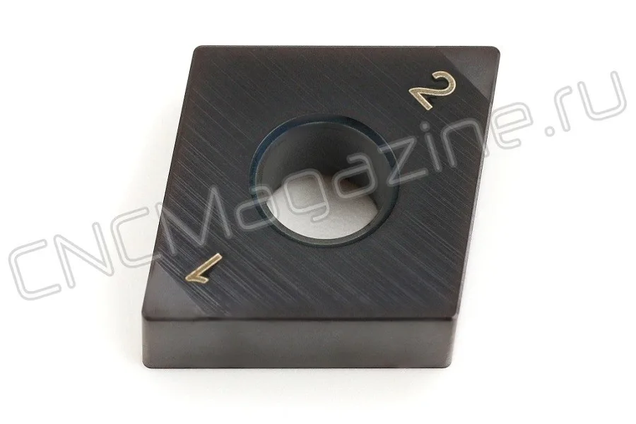 CNGA120404M-2 IBCK020P пластина для точения с двумя напайками PCBN Intool, арт. 12425
