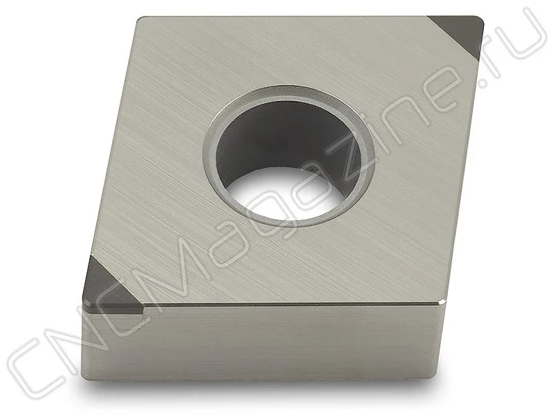 CNGA120404M-2 IBS015P пластина для точения с двумя напайками PCBN Intool, арт. 17783