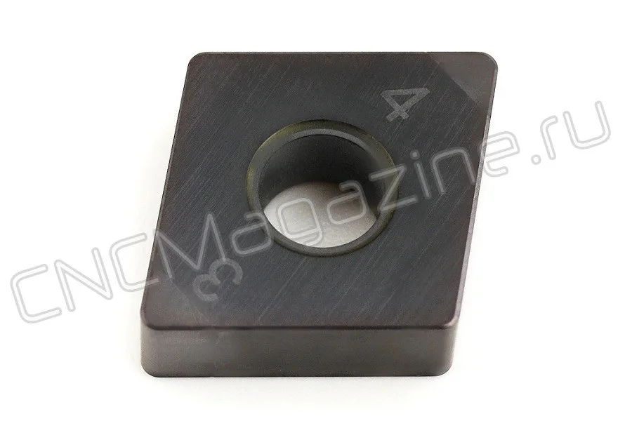 CNGA120404M-4 IBK015S пластина для точения с четырьмя напайками PCBN Intool, арт. 12532