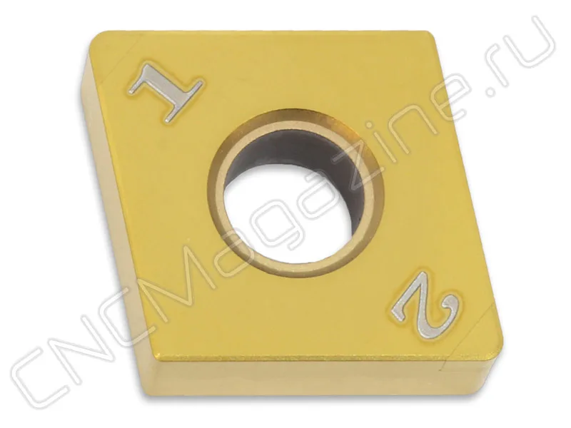 CNGA120408-2N MHN30C пластина для точения с двумя напайками PCBN CNCM, арт. 27718