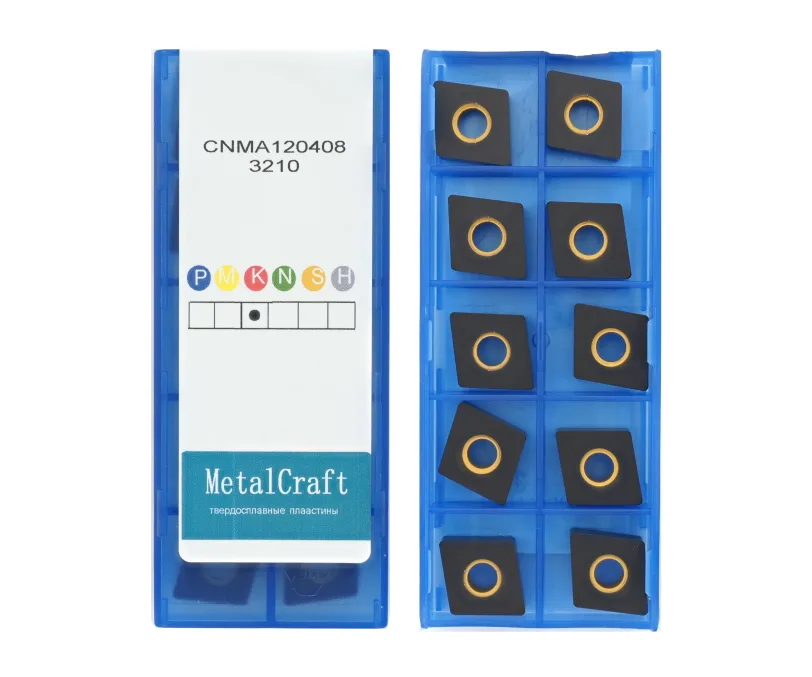 Пластина токарная для точения MetalCraft CNMA120408-3210, арт. 00090571: фото 2