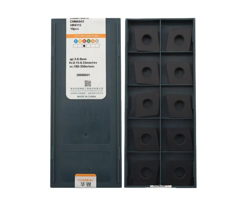 Пластина токарная для точения HUAREAL CNMA190612-HR6115, арт. 00073272: фото 2