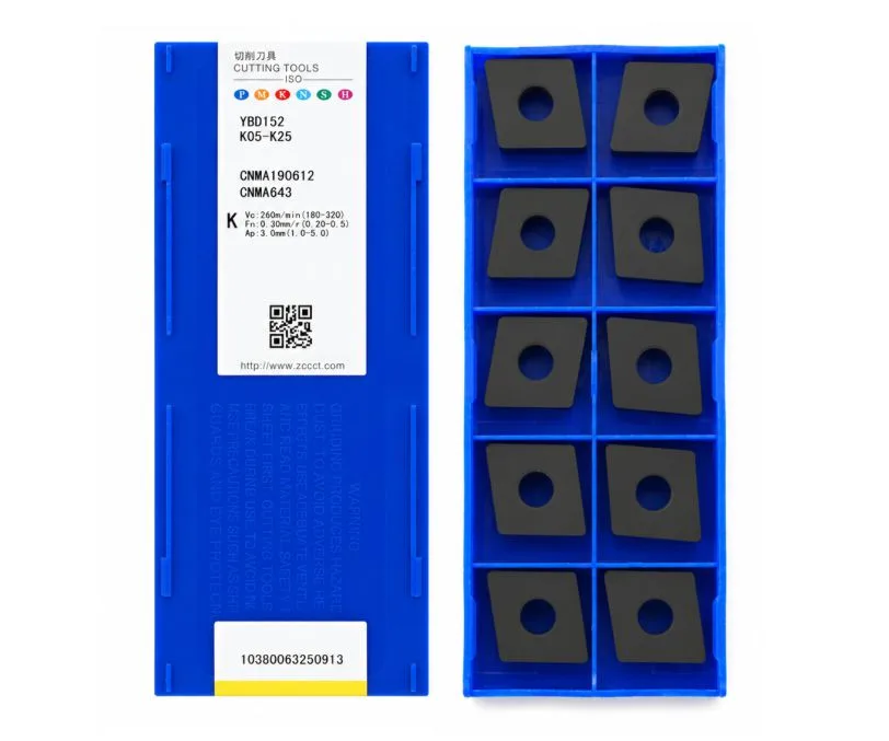 Пластина токарная для точения ZCC CT CNMA190612-YBD152, арт. 00126622: фото 2