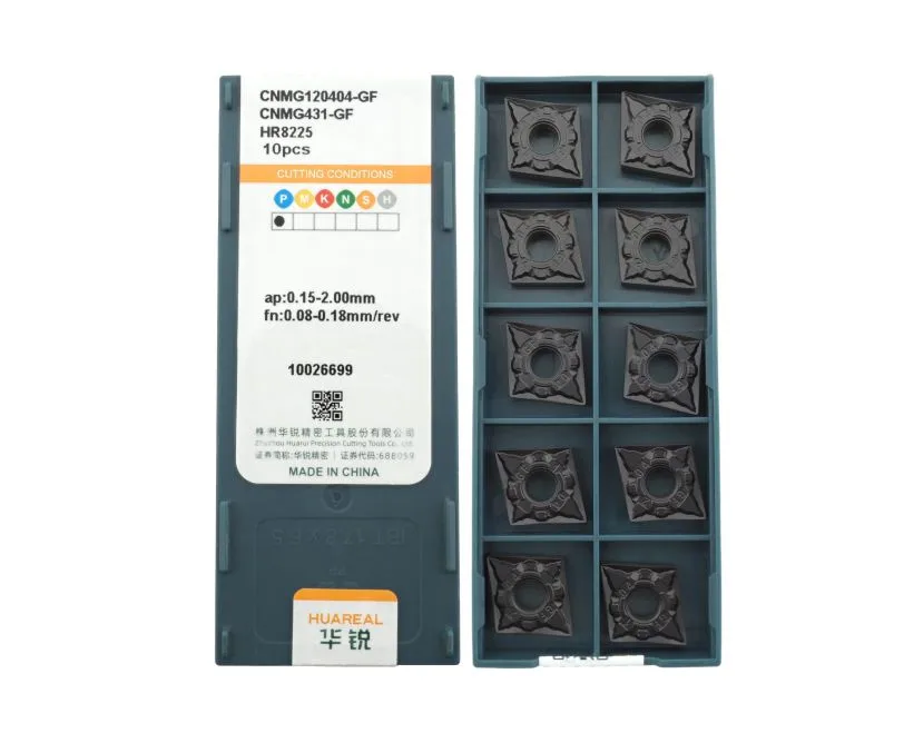 Пластина токарная для точения HUAREAL CNMG120404-GF-HR8225, арт. 00075271: фото 2
