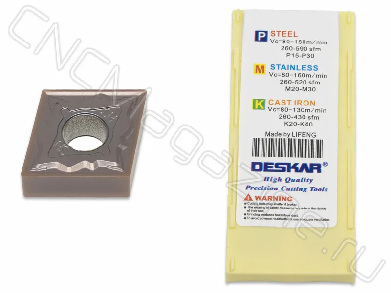CNMG120404-HS LF6018 пластина для точения DESKAR, арт. 25755