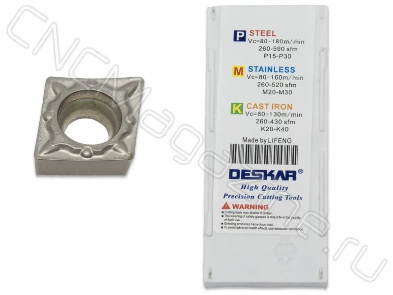 CNMG120404-MT LF90 пластина для точения DESKAR, арт. 25791