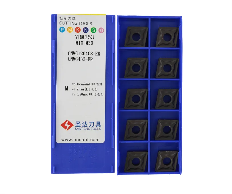 Пластина токарная для точения ZCC CT CNMG120408-ER-YBM253, арт. 00063984: фото 2
