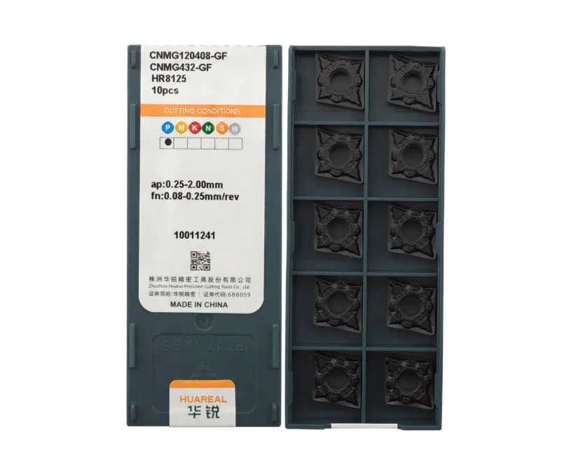 Пластина токарная для точения HUAREAL CNMG120408-GF-HR8125, арт. 00071226: фото 2