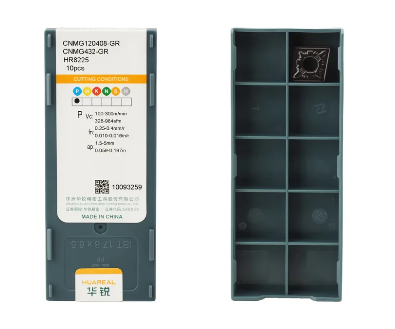 Пластина токарная (MetalCraft) для точения CNMG120408-GR-HR8225, арт. 00106523: фото 3