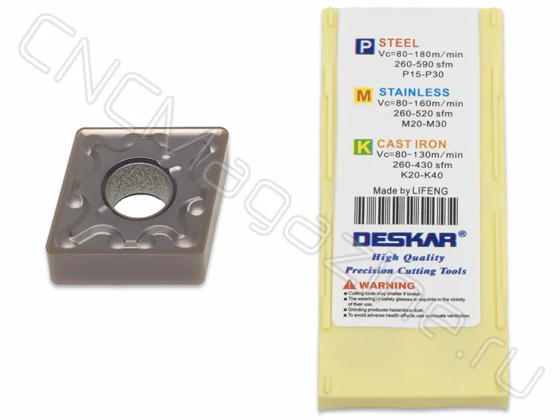 CNMG120408-MA LF6018 пластина для точения DESKAR, арт. 25757