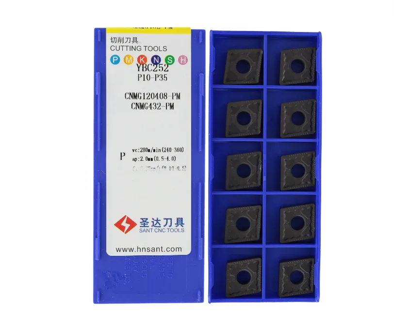 Пластина токарная для точения ZCC CT CNMG120408-PM-YBC252, арт. 00063985: фото 2