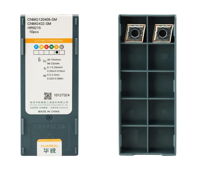 Пластина токарная для точения HUAREAL CNMG120408-SM-HR9215, арт. 00107310: фото 3
