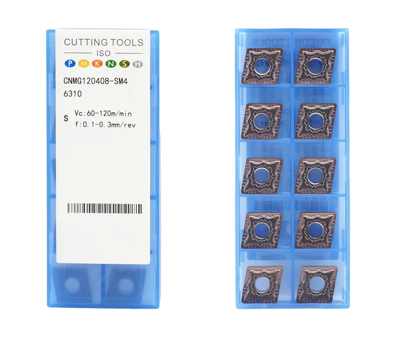 Пластина токарная для точения MetalCraft CNMG120408-SM4-6310, арт. 00111234: фото 3
