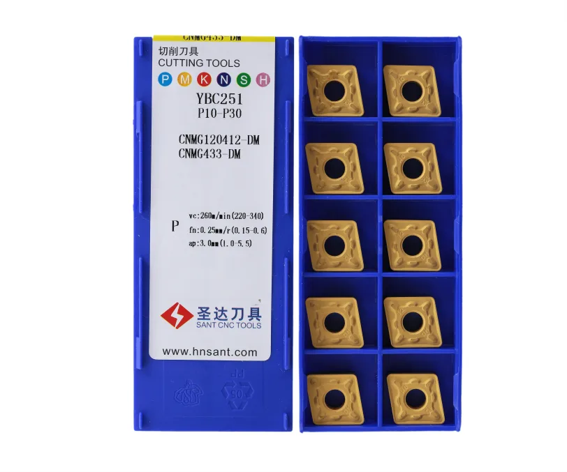 Пластина токарная для точения ZCC CT CNMG120412-DM-YBC251, арт. 00063986: фото 2