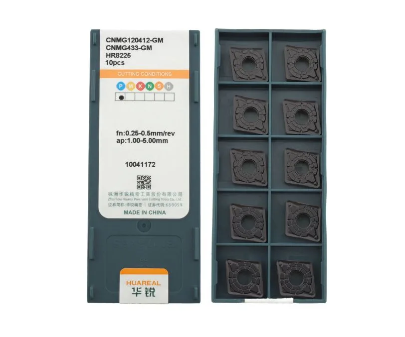 Пластина токарная для точения HUAREAL CNMG120412-GM-HR8225, арт. 00075277: фото 2