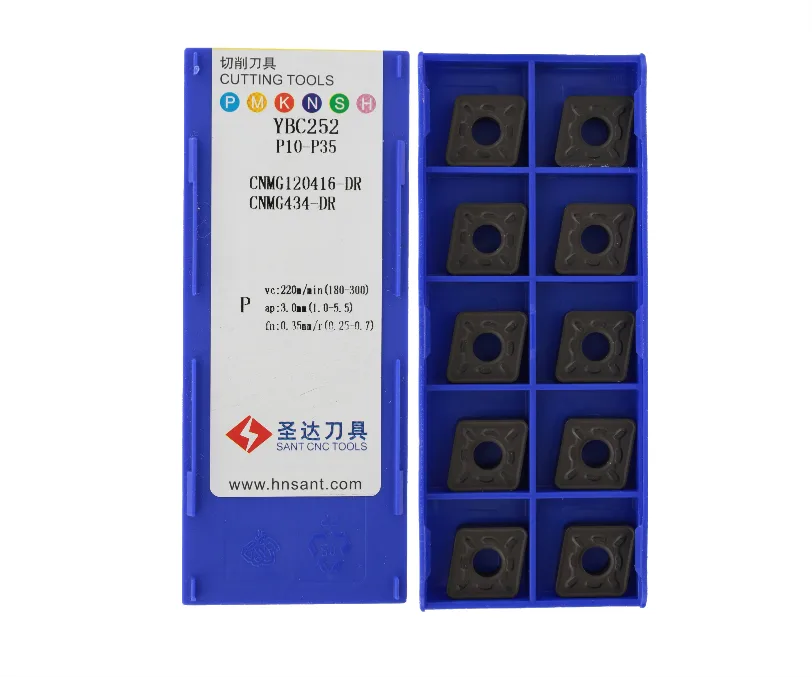 Пластина токарная для точения ZCC CT CNMG120416-DR-YBC252, арт. 00063987: фото 2