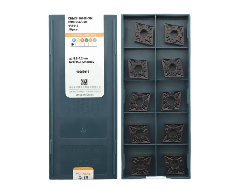 Пластина токарная для точения HUAREAL CNMG160608-GM-HR8115, арт. 00075279: фото 3