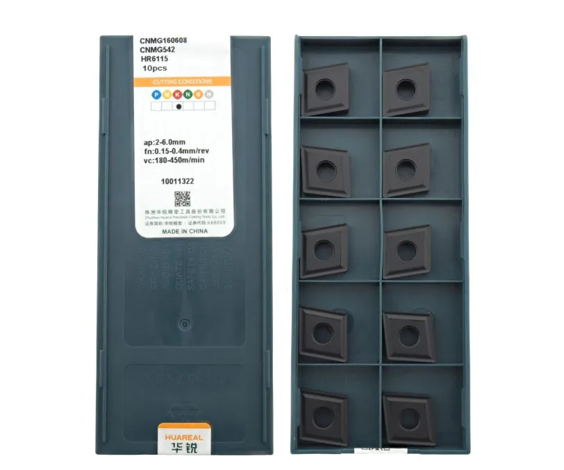 Пластина токарная для точения HUAREAL CNMG160608-HR6115, арт. 00075285: фото 4