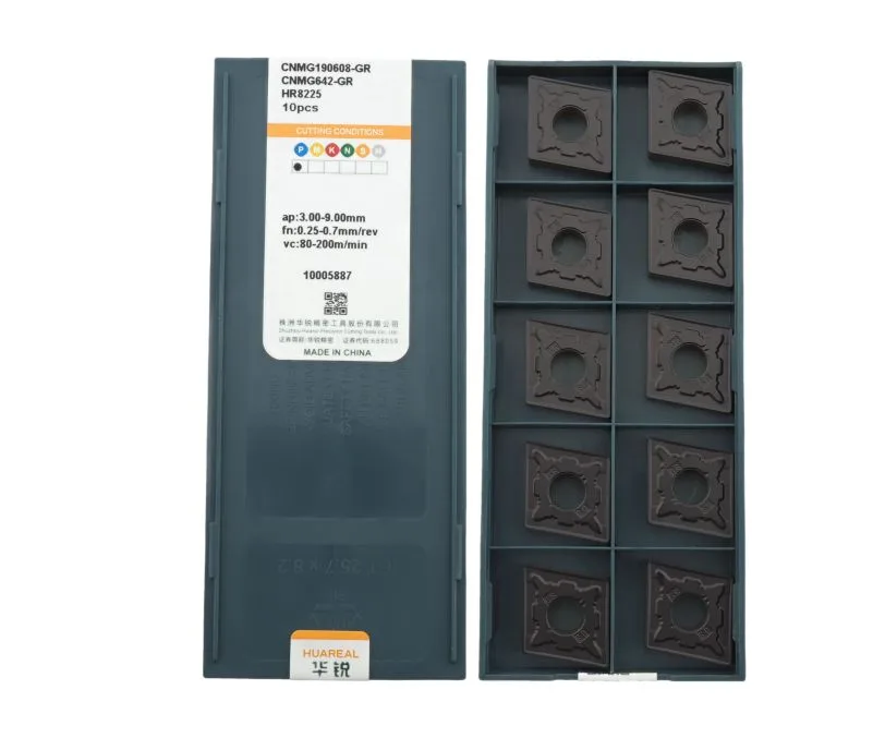 Пластина токарная для точения HUAREAL CNMG190608-GR-HR8225, арт. 00081512: фото 2