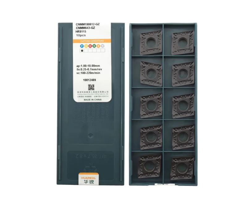 Пластина токарная для точения HUAREAL CNMM190612-GZ-HR8115, арт. 00081163: фото 3