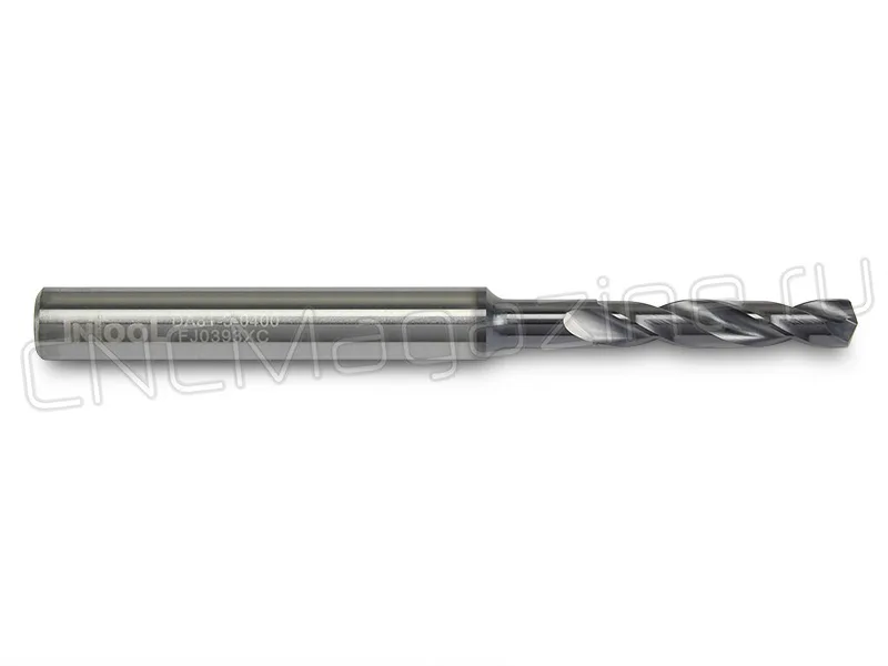 Сверло твердосплавное по металлу 4 мм DA81-3-0400 сверло Intool, арт. 15364