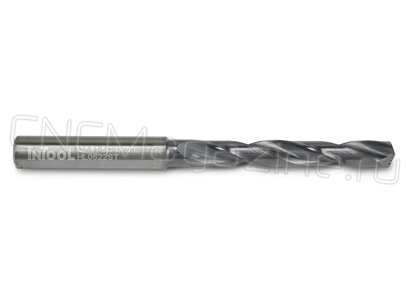 Сверло твердосплавное по металлу 6.8 мм DA81-5C-0680 ц/х Intool, арт. 17205