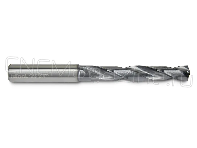Сверло твердосплавное по металлу 10.3 мм DA81-5C-1030 ц/х Intool, арт. 17210