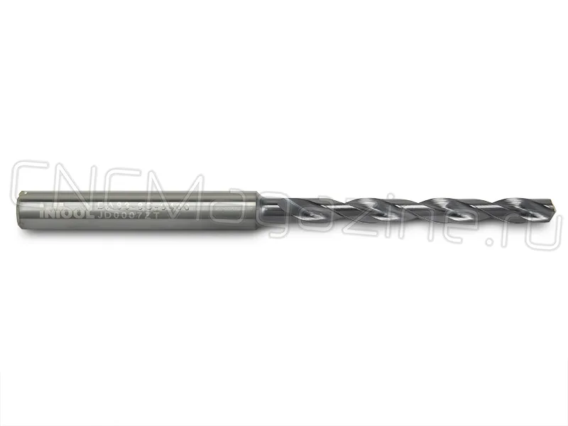 Сверло твердосплавное по металлу 4 мм DA83-8C-0400 ц/х Intool, арт. 17146