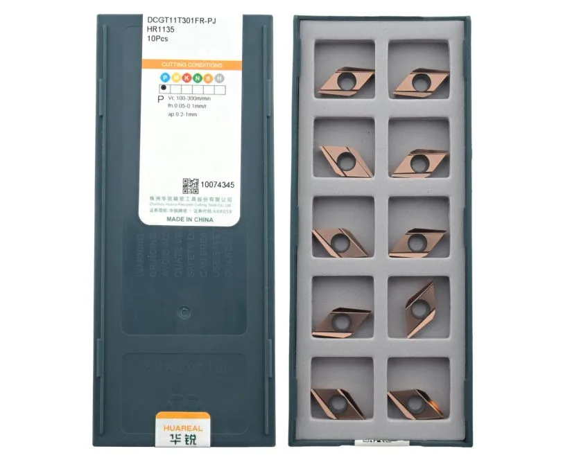 Пластина токарная для точения HUAREAL DCGT11T301FR-PJ-HR1135, арт. 00088580: фото 2