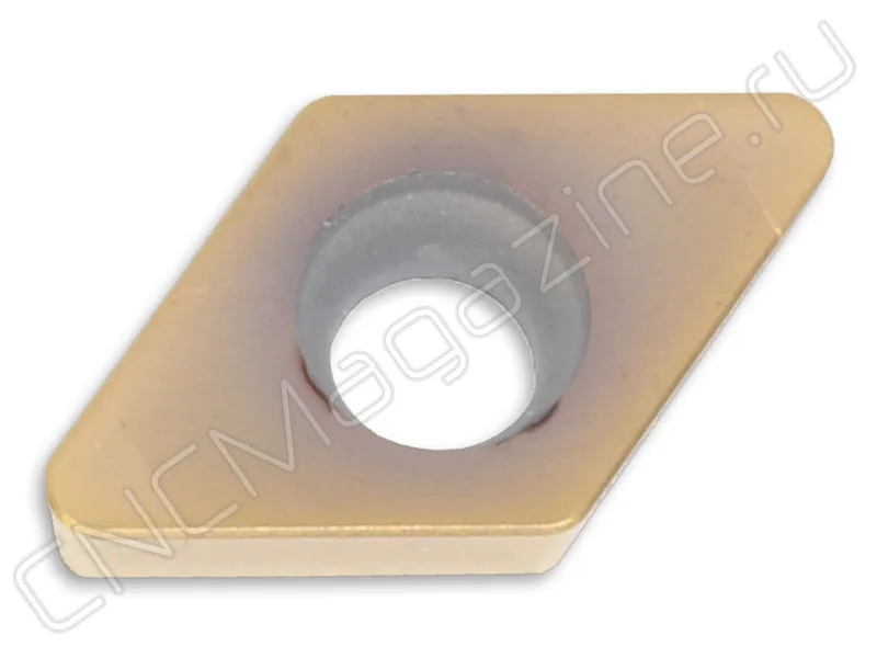 DCGW070208M-2 IBCH225P пластина для точения с двумя напайками PCBN Intool, арт. 25062