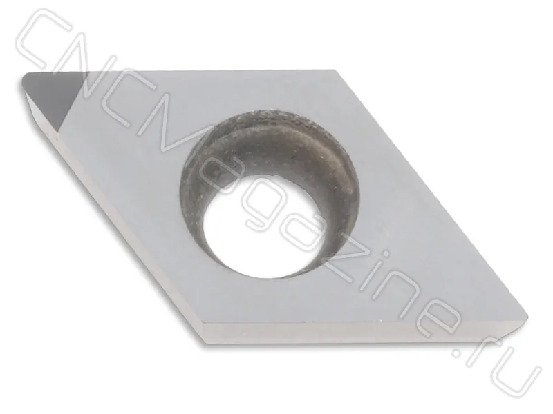 DCGW11T304-1N MND10 пластина для точения с одной напайкой из PCD CNCM, арт. 27713