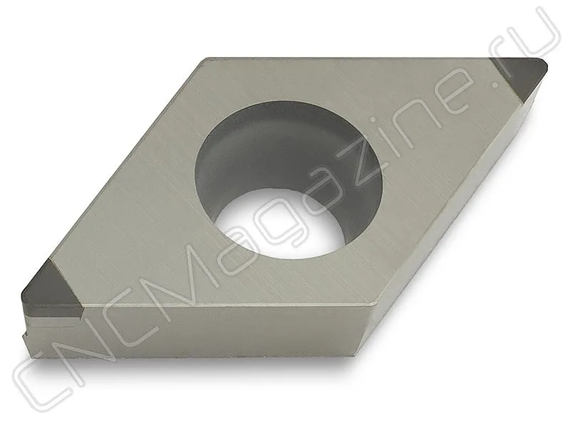 DCGW11T304LT-2 IBS015P пластина для точения с двумя напайками PCBN Intool, арт. 17786