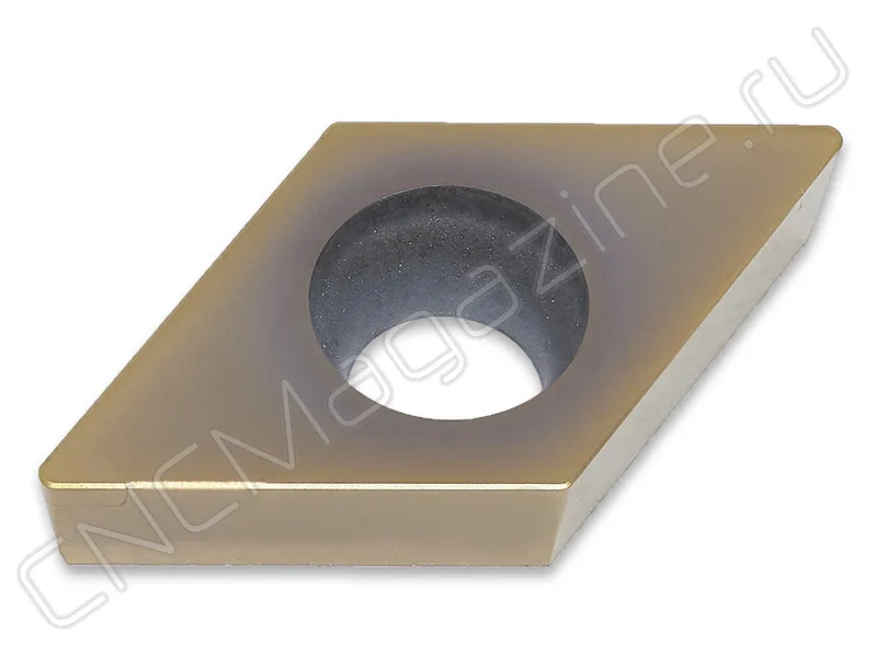 DCGW11T304M-2 IBCH225P пластина для точения с двумя напайками PCBN Intool, арт. 25063