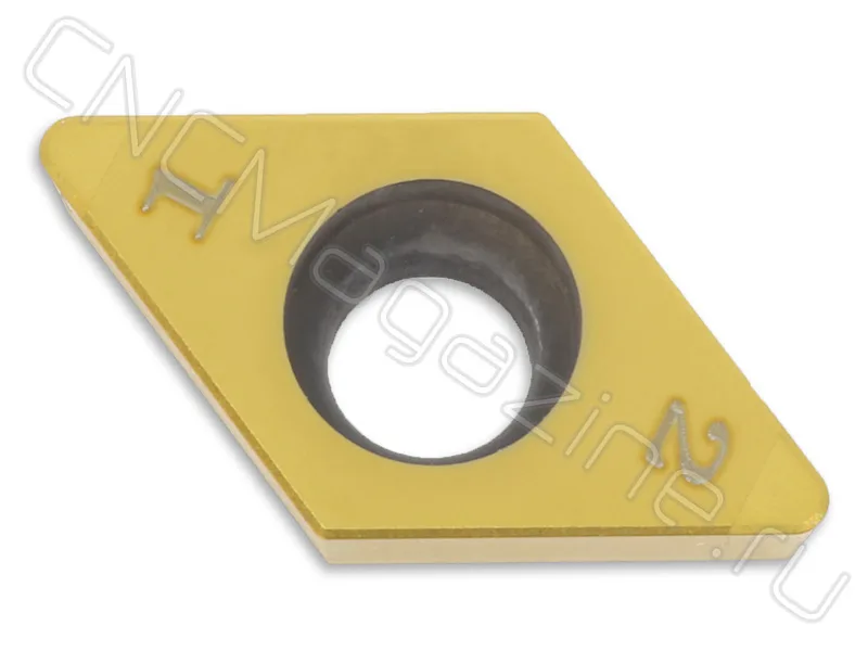DCGW11T308-2N MHN30C пластина для точения с двумя напайками PCBN CNCM, арт. 27720