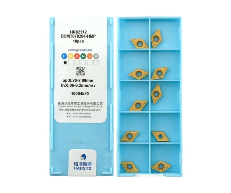 Пластина токарная для точения HADSTO DCMT070204-HMP-HR82512, арт. 00057450: фото 3