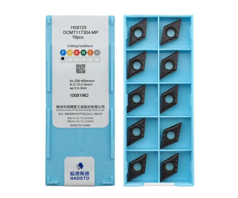 Пластина токарная для точения HADSTO DCMT11T304-MP-HS8125, арт. 00075655: фото 2