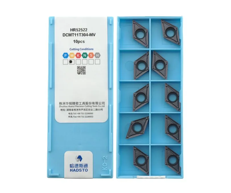 Пластина токарная для точения HADSTO DCMT11T304-MV-HR52522, арт. 00057460: фото 3